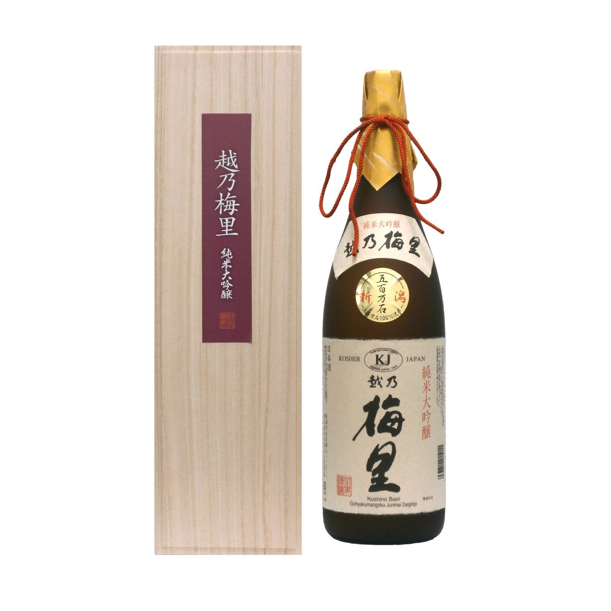 越乃梅里 五百万石 純米大吟醸 1800ml