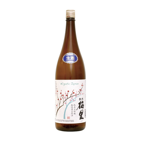 越乃梅里 純米大吟醸 無濾過生原酒 1800ml