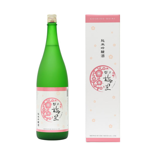 越乃梅里 純米吟醸 1800ml （箱有）